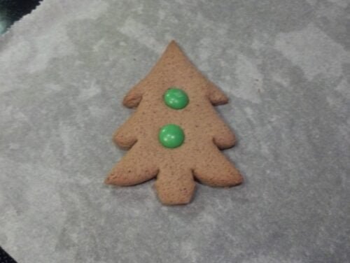 Christmas Tree Shape Cookie Cutter, Cast, Mould