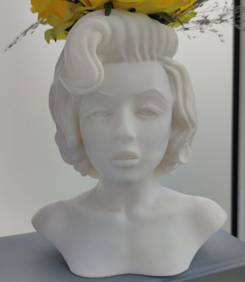 Marilyn Monroe Pot 3D Printed