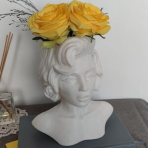 Marilyn Monroe Pot 3D Printed