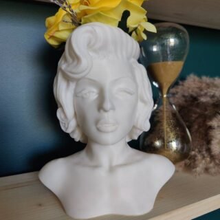 Marilyn Monroe Pot 3D Printed