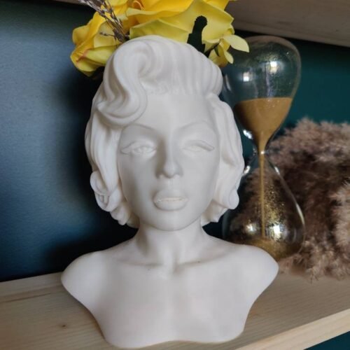 Marilyn Monroe Pot 3D Printed