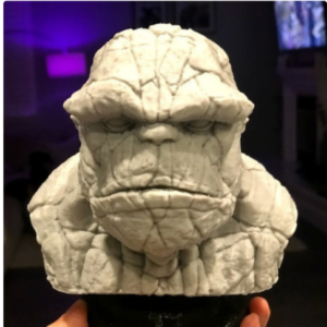 The Thing Marvel Fantastic Four Bust 3D Figurine