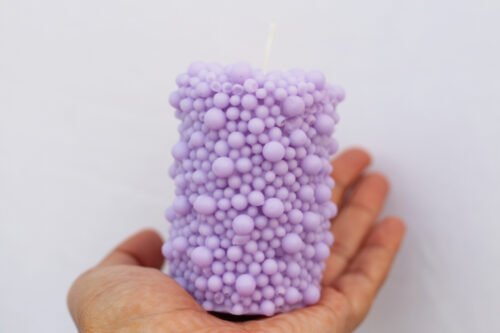 scented bubble candle