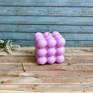 scented bubble candle