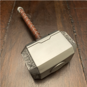 Thor hammer Mjonir pen with Holder from Avengers Ragnarok Odin Vikings Thor's Cosplay Replica
