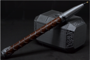 Thor Mjolnir Hammer Pen from Avengers Ragnarok