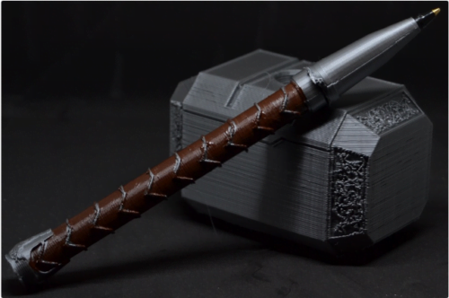Thor Mjolnir Hammer Pen from Avengers Ragnarok