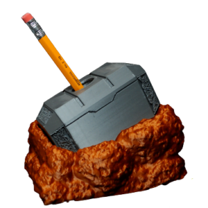Thor Mjolnir Pen with Multiple Holder Options