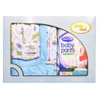 Little Hub 7pcs New Born Unisex Baby Gift Set (0-3 Months)