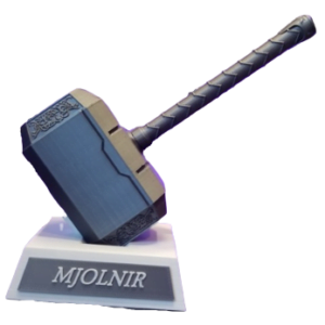 Thor Mjolnir Pen with Multiple Holder Options