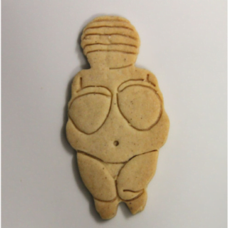 Venus von Willendorf Beautiful Goddess of Earth Figurine Cookie, Clay, Jewelry Making, Fondant Cutter