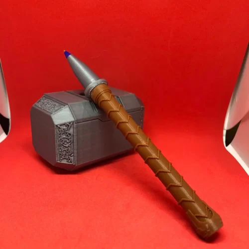 Thor Mjolnir Pen with Multiple Holder Options