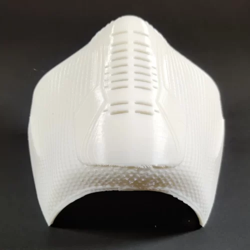 Bucky Barnes Winter Soldier Cosplay Face Mask Helmet (White)