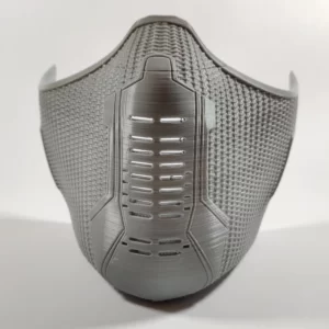Bucky Barnes Winter Soldier Cosplay Face Mask / Helmet (Grey)