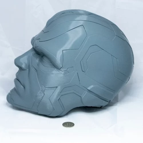 Marvel Vision Cosplay Mask, Display Piece Head Costume