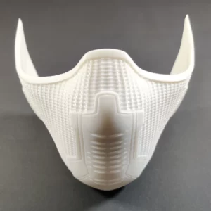 Bucky Barnes Winter Soldier Cosplay Face Mask Helmet (White)