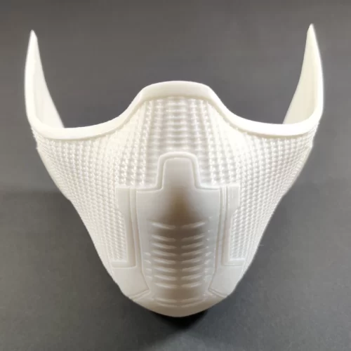 Bucky Barnes Winter Soldier Cosplay Face Mask Helmet (White)