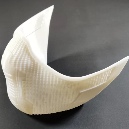 Bucky Barnes Winter Soldier Cosplay Face Mask Helmet (White)