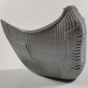 Bucky Barnes Winter Soldier Cosplay Face Mask / Helmet (Grey)