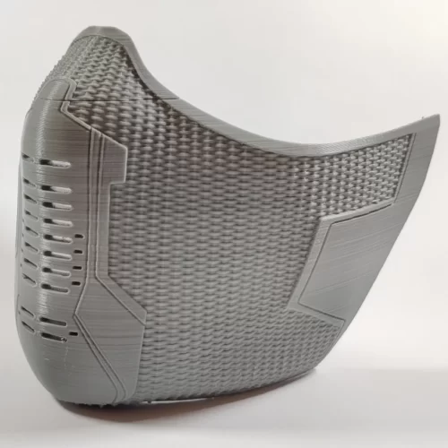 Bucky Barnes Winter Soldier Cosplay Face Mask / Helmet (Grey)