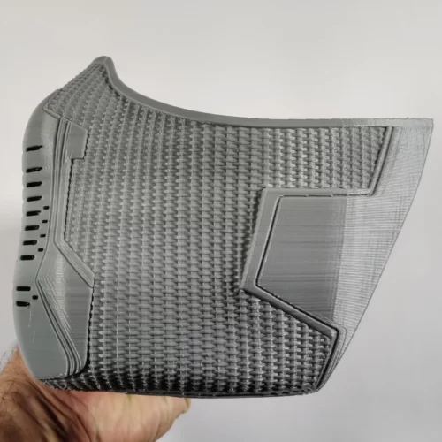 Bucky Barnes Winter Soldier Cosplay Face Mask / Helmet (Grey)