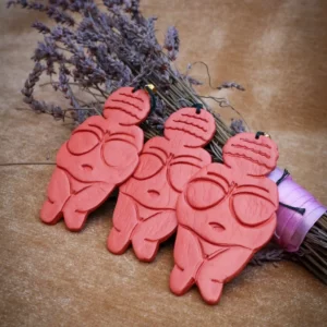 Venus von Willendorf Beautiful Goddess of Earth Figurine Cookie, Clay, Jewelry Making, Fondant Cutter