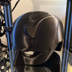 Dare Devil Cosplay Mask Raw 3D Print Series Accurate