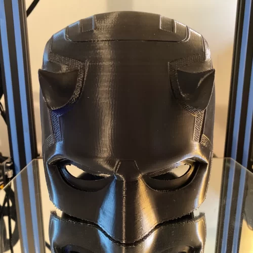 Dare Devil Cosplay Mask Raw 3D Print Series Accurate