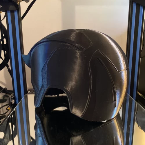 Dare Devil Cosplay Mask Raw 3D Print Series Accurate