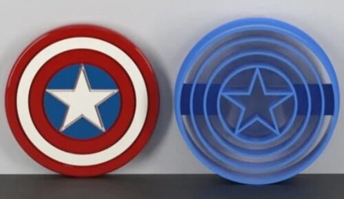 Avengers Cookie 3D Printed Fondant Cutter