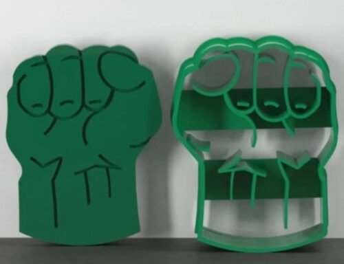 Avengers Cookie 3D Printed Fondant Cutter