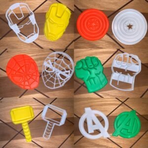 Avengers Cookie 3D Printed Fondant Cutter