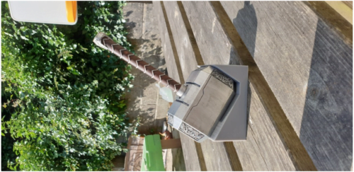 Thor hammer Mjonir pen with Holder from Avengers Ragnarok Odin Vikings Thor's Cosplay Replica