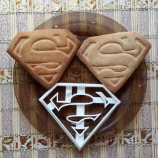 Superman Cookie Cutter DC Hero Super cookies