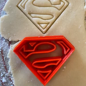 DC Super Hero cookies Superman Cookie Cutter Set of 2
