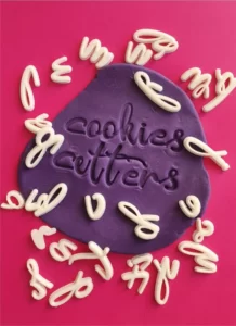Alphabets Cookie Embosser And Marker / Fondant & Cookie Embosser