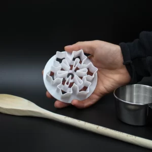 Snowflake Cookie, Fondant, Playdough Cutter