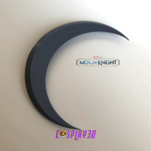 Crescent Dart Moon Knight Cosplay Raw Large and small moon set