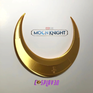Moon Knight Crescent Dart Replica - Gold & Silver Variant - 3D Printed