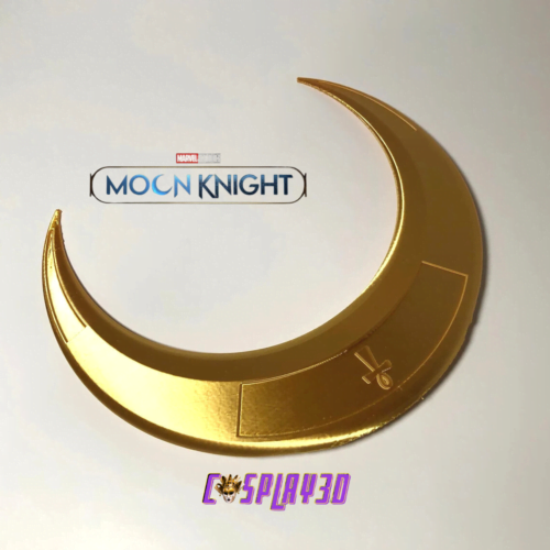 Moon Knight Crescent Dart Replica - Gold & Silver Variant - 3D Printed