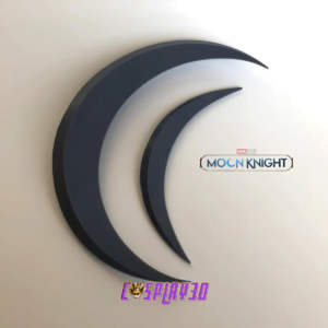 Crescent Dart Moon Knight Cosplay Raw Large and small moon set
