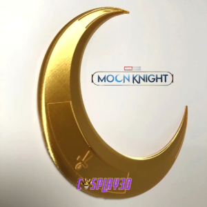 Moon Knight Crescent Dart Replica - Gold & Silver Variant - 3D Printed