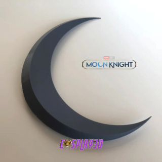 Crescent Dart Moon Knight Cosplay Raw Large and small moon set