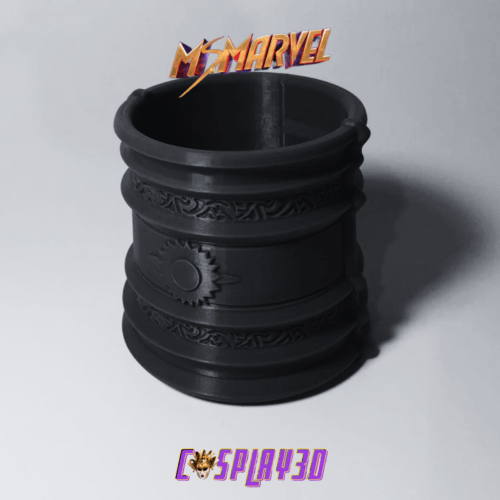 Ms Marvel Cosplay Power Gauntlet Bracelet - Raw 3D Printed