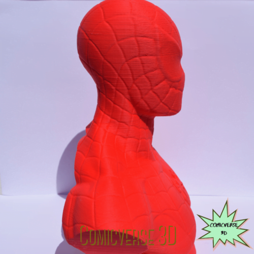 Spider man Bust Figurine Marvel Statue Fan Art || 3D Printed