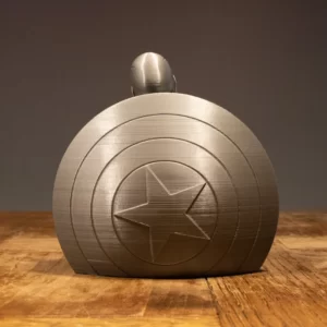 Captain America Bust Steve Rogers Figurine Marvel 3D Printed Gift Sculpture