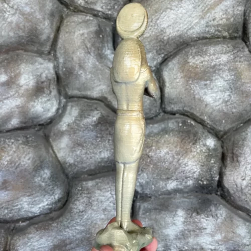 Moonknight Khonshu Statue Gold Painted Sculpture Marvel 3D Printed Figurine