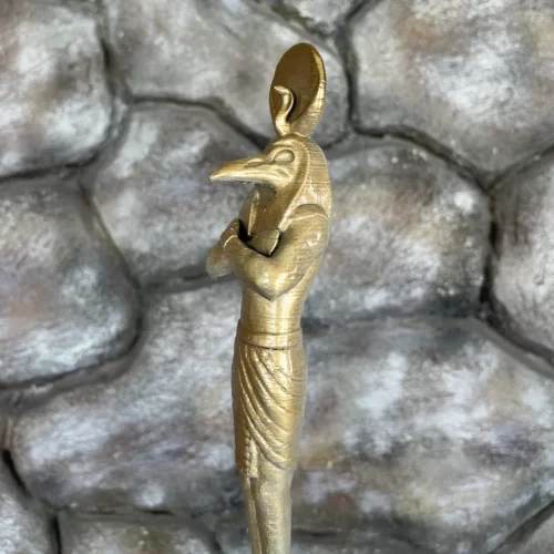 Moonknight Khonshu Statue Gold Painted Sculpture Marvel 3D Printed Figurine