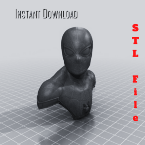 Spider-Man 3D Model Figure STL format | Digital Download