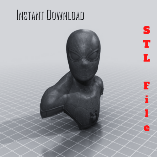 Spider-Man 3D Model Figure STL format | Digital Download